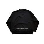 DRESSSEN Sweat Shirt "NIGHT SURFER" -black 2