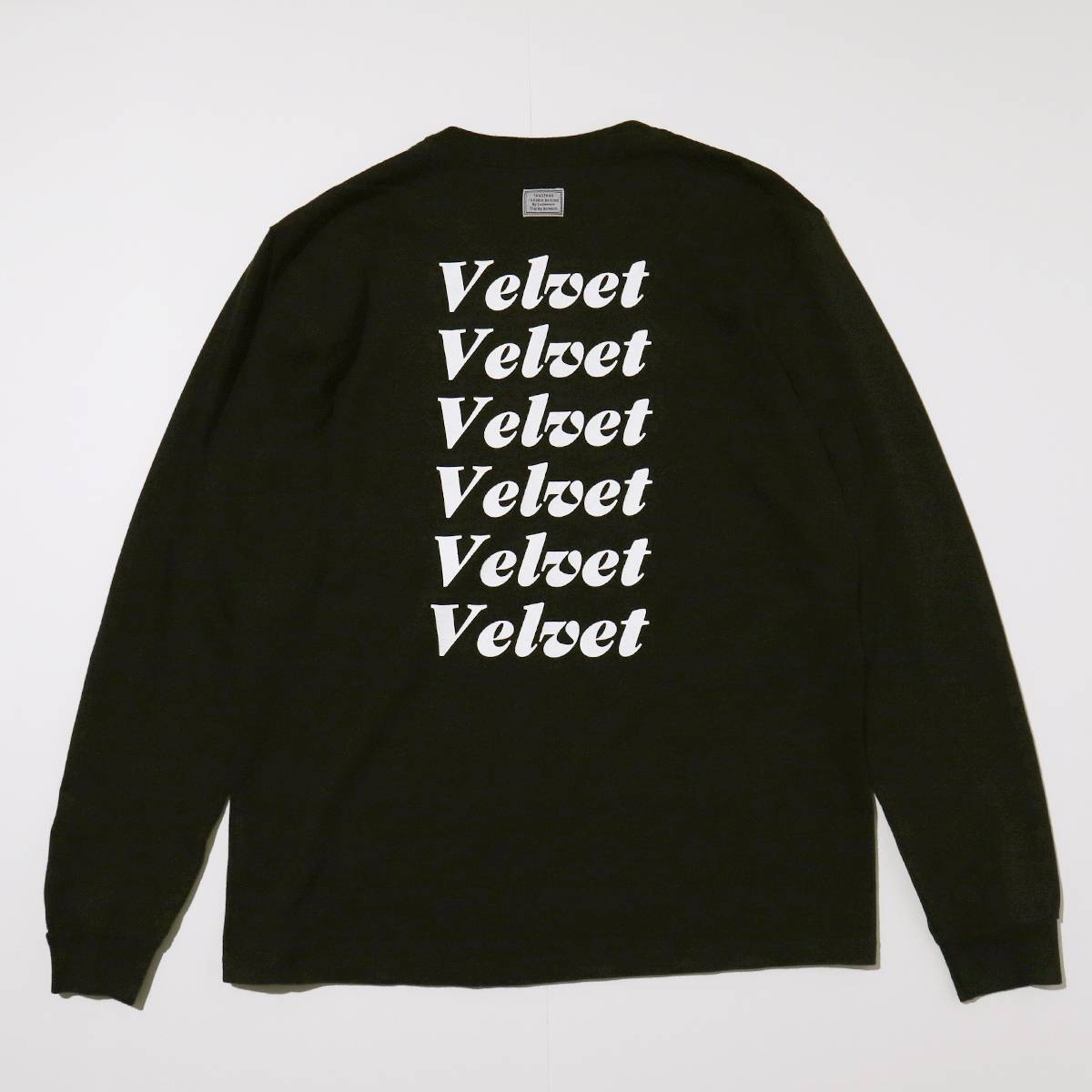 TANGTANG script Velvet / Long Sleeve T-Shirts  - 画像2枚目