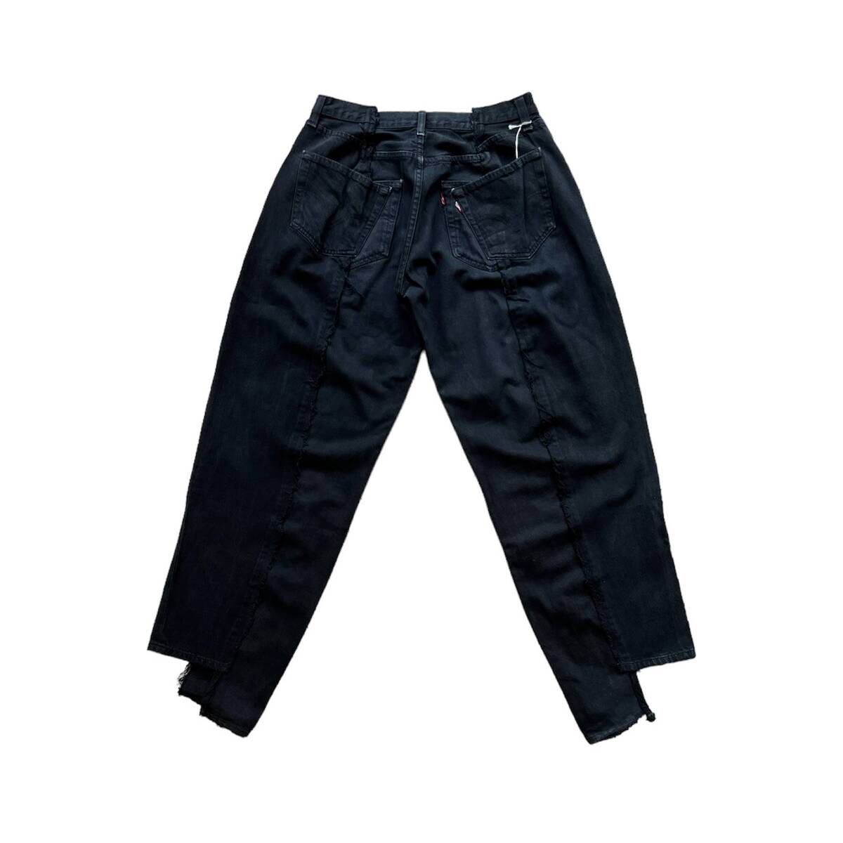 OLDPARK baggy jeans black -M - 画像2枚目