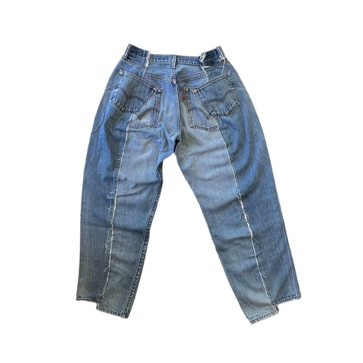 OLDPARK baggy jeans blue-M - 画像4枚目