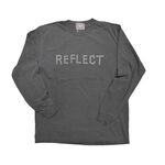 TODAY edition reflect #02 L/S Tee -black 1