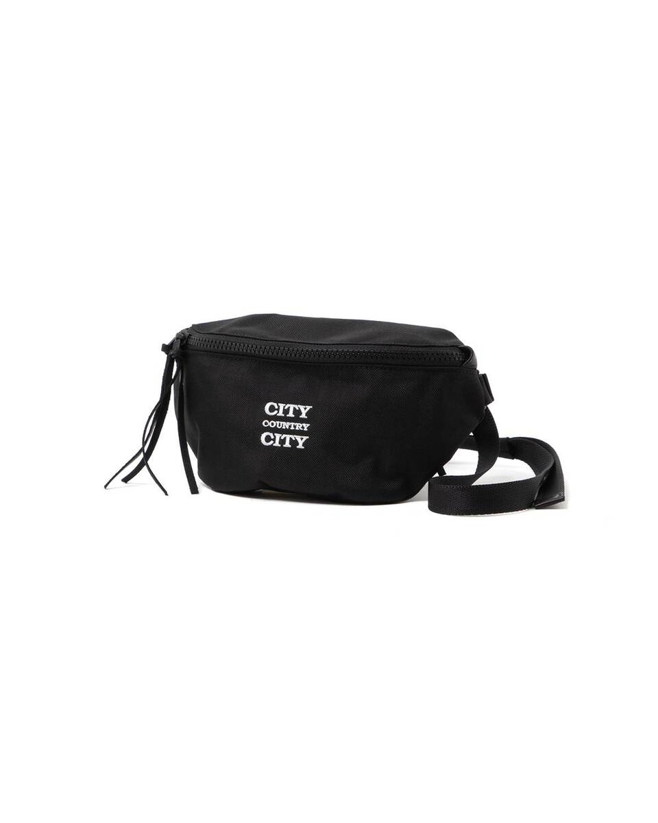 CITY COUNTRY CITY everyday waist pouch nylon oxford for CITY COUNTRY CITY - 画像3枚目