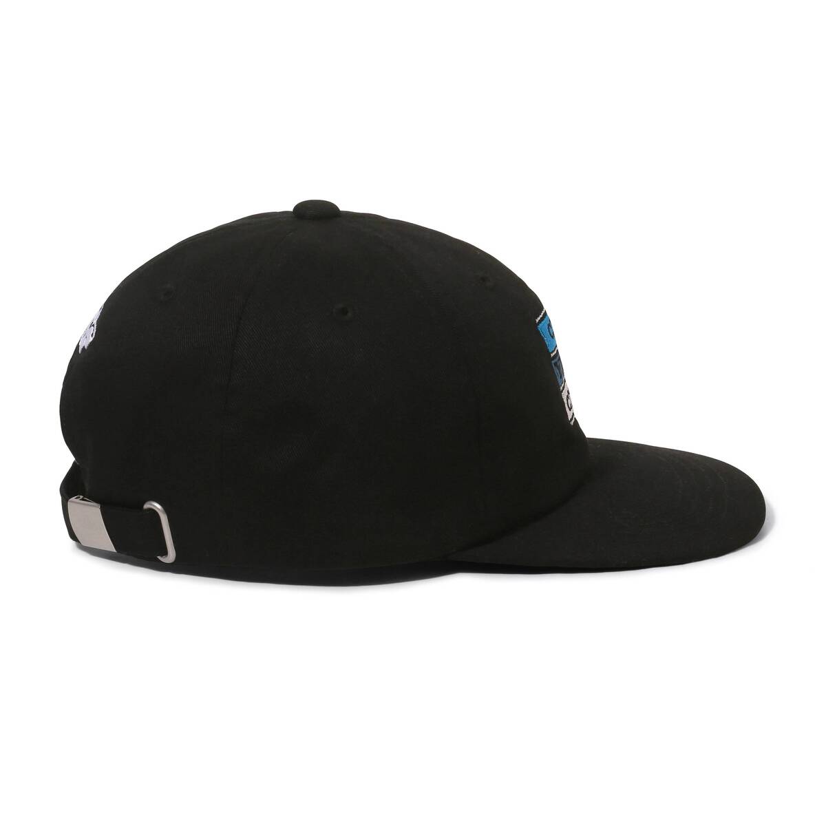 CITY COUNTRY CITY Embroidered Logo Cotton Cap souund city country city -black - 画像4枚目