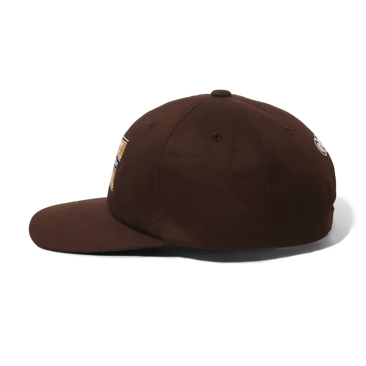 CITY COUNTRY CITY Embroidered Logo Cotton Cap souund city country city -brown - 画像3枚目