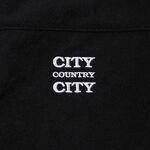 CITY COUNTRY CITY Embroidered Logo Stretch Nylon Jacket -black 2