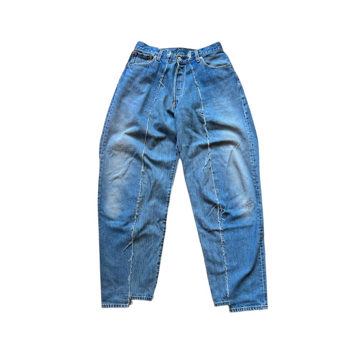 OLDPARK baggy jeans blue-M - 画像1枚目