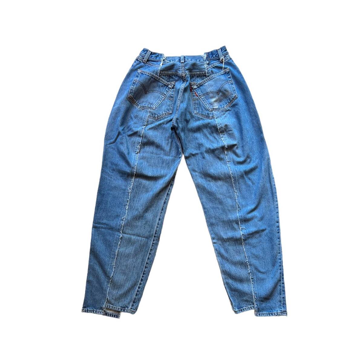 OLDPARK baggy jeans blue-M - 画像2枚目