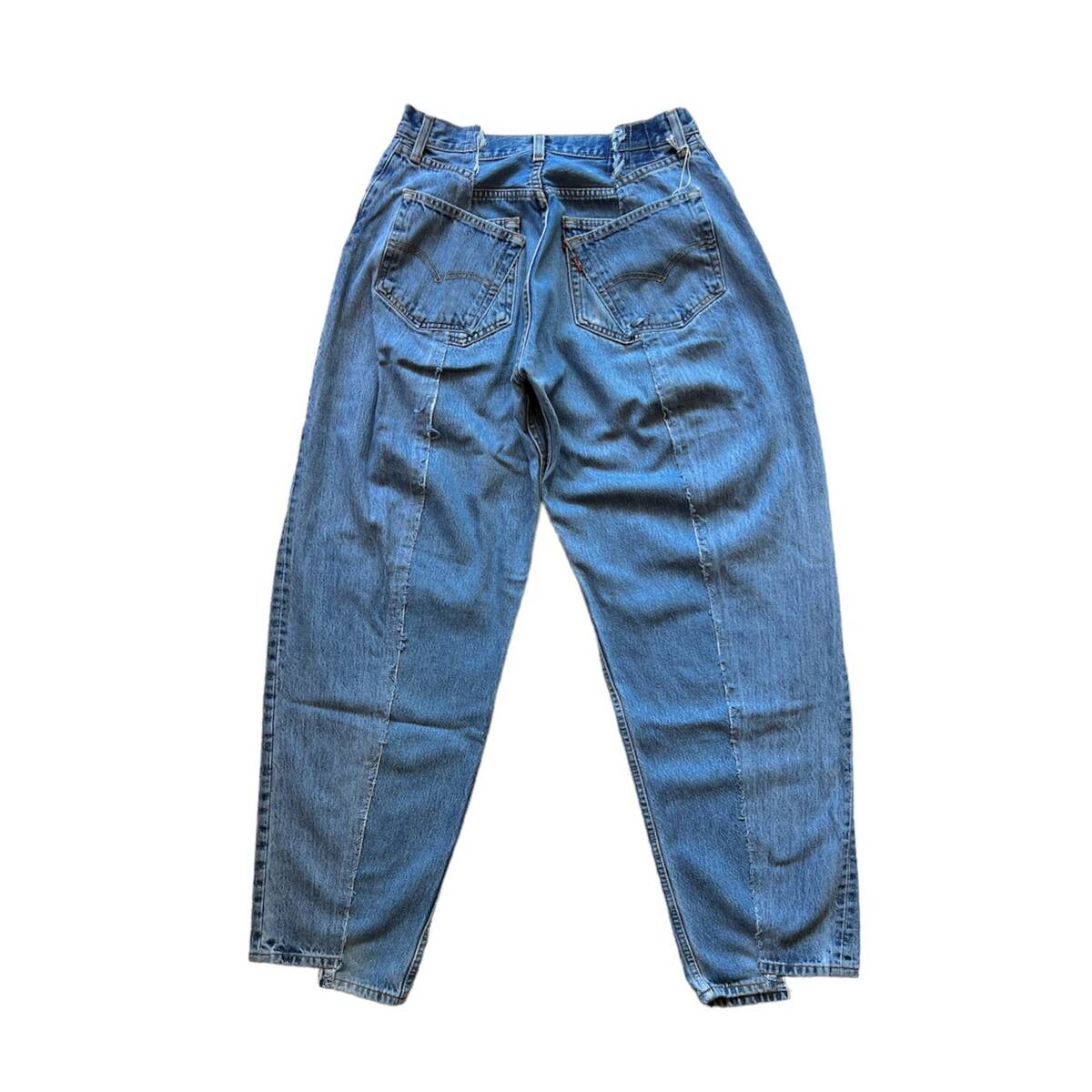 OLDPARK baggy jeans blue-M - 画像4枚目