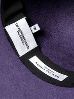 TAKAHIROMIYASHITATheSoloist nobled hat / vervet ribbon - purple 5