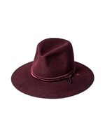 TAKAHIROMIYASHITATheSoloist nobled hat / vervet ribbon - bordeaux 1