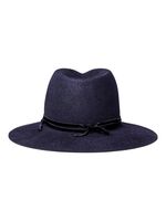 TAKAHIROMIYASHITATheSoloist nobled hat / vervet ribbon - midnight 4