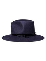 TAKAHIROMIYASHITATheSoloist nobled hat / vervet ribbon - midnight 3