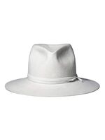 TAKAHIROMIYASHITATheSoloist nobled hat / vervet ribbon - white 2