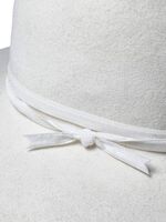 TAKAHIROMIYASHITATheSoloist nobled hat / vervet ribbon - white 5