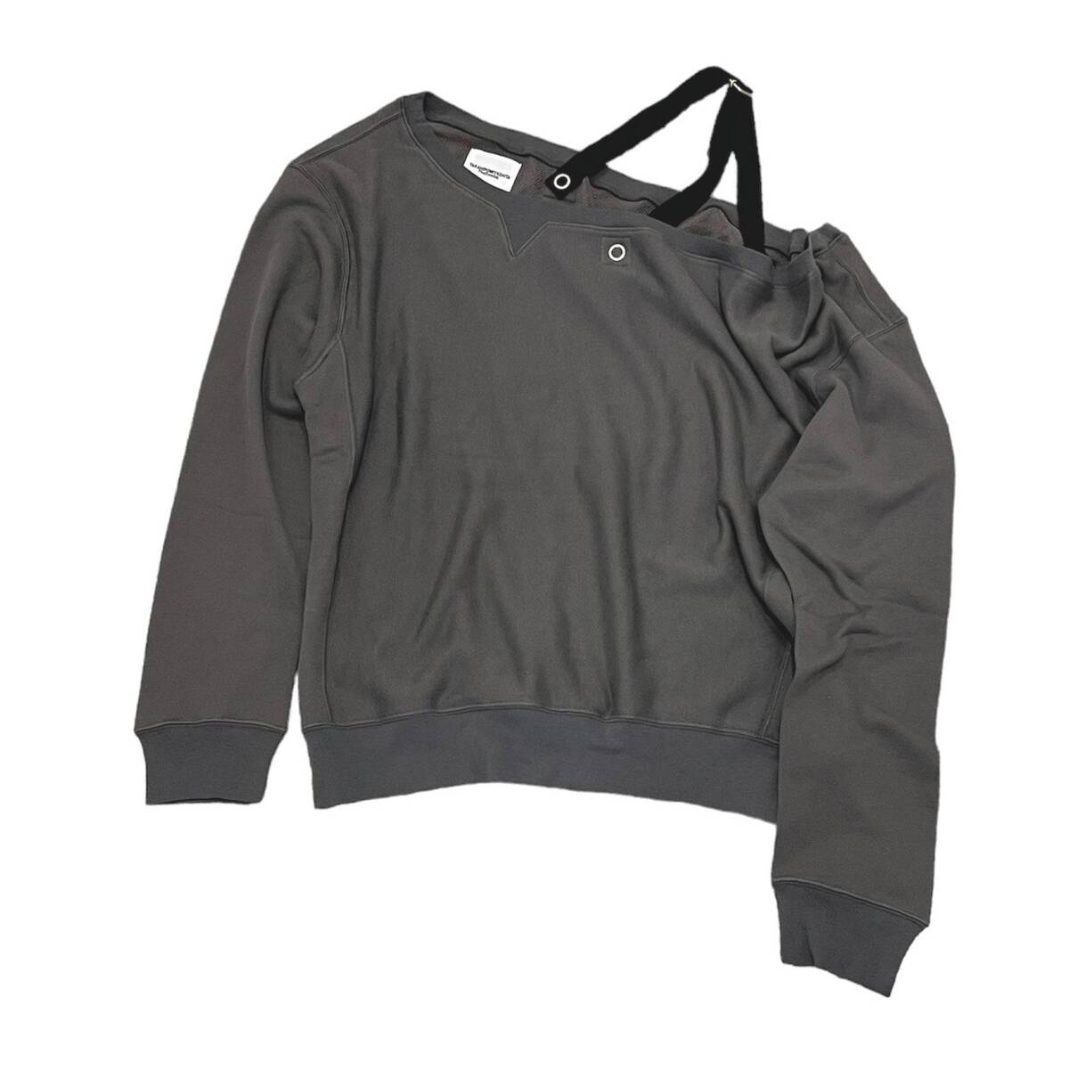 TAKAHIROMIYASHITATheSoloist drop shoulder crewneck sweat shirt - gray - 画像1枚目