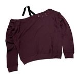 TAKAHIROMIYASHITATheSoloist drop shoulder crewneck sweat shirt - bordeaux 3