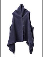 TAKAHIROMIYASHITATheSoloist two-way wrap around vest -purple 2