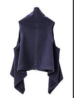 TAKAHIROMIYASHITATheSoloist two-way wrap around vest -purple 4