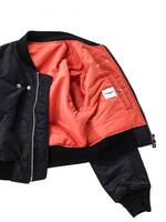 TAKAHIROMIYASHITATheSoloist two-way cropped bomber jacket 5