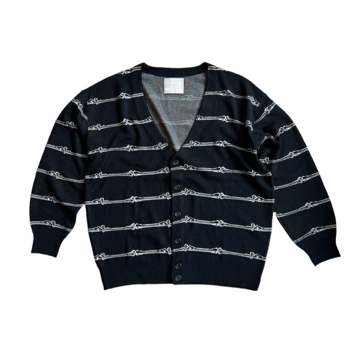 TOWN CRAFT born stripe cardigan - 画像1枚目