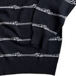 TOWN CRAFT born stripe crew neck sweater 3