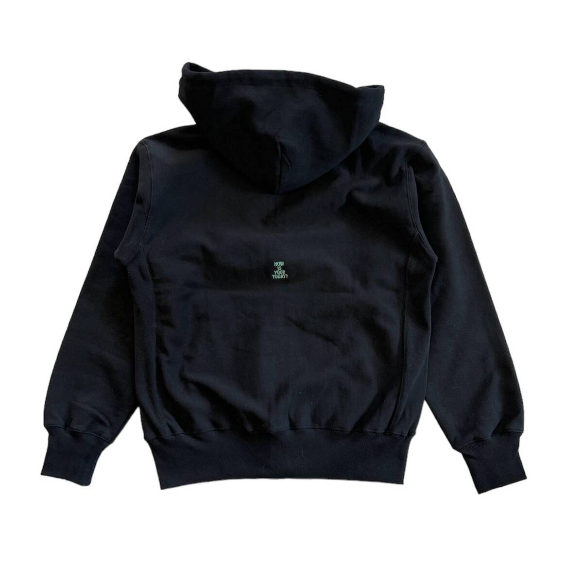 TODAY edition FLUX zip up sweat parka - 画像3枚目