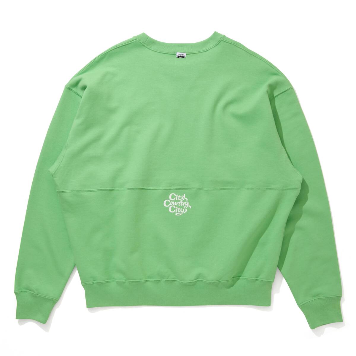 CITY COUNTRY CITY Embroidered Switching cotton Sweat shirts - 画像3枚目