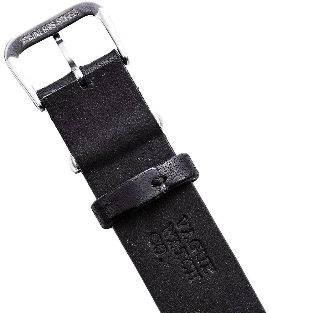 TAKAHIROMIYASHITATheSoloist coussin type men's leather belt -black - 画像4枚目