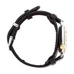 TAKAHIROMIYASHITATheSoloist coussin type men's leather belt -black 2