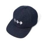 CITY COUNTRY CITY Embroidered Logo Denim Cap CITY COUNTRY CITY -blue 1