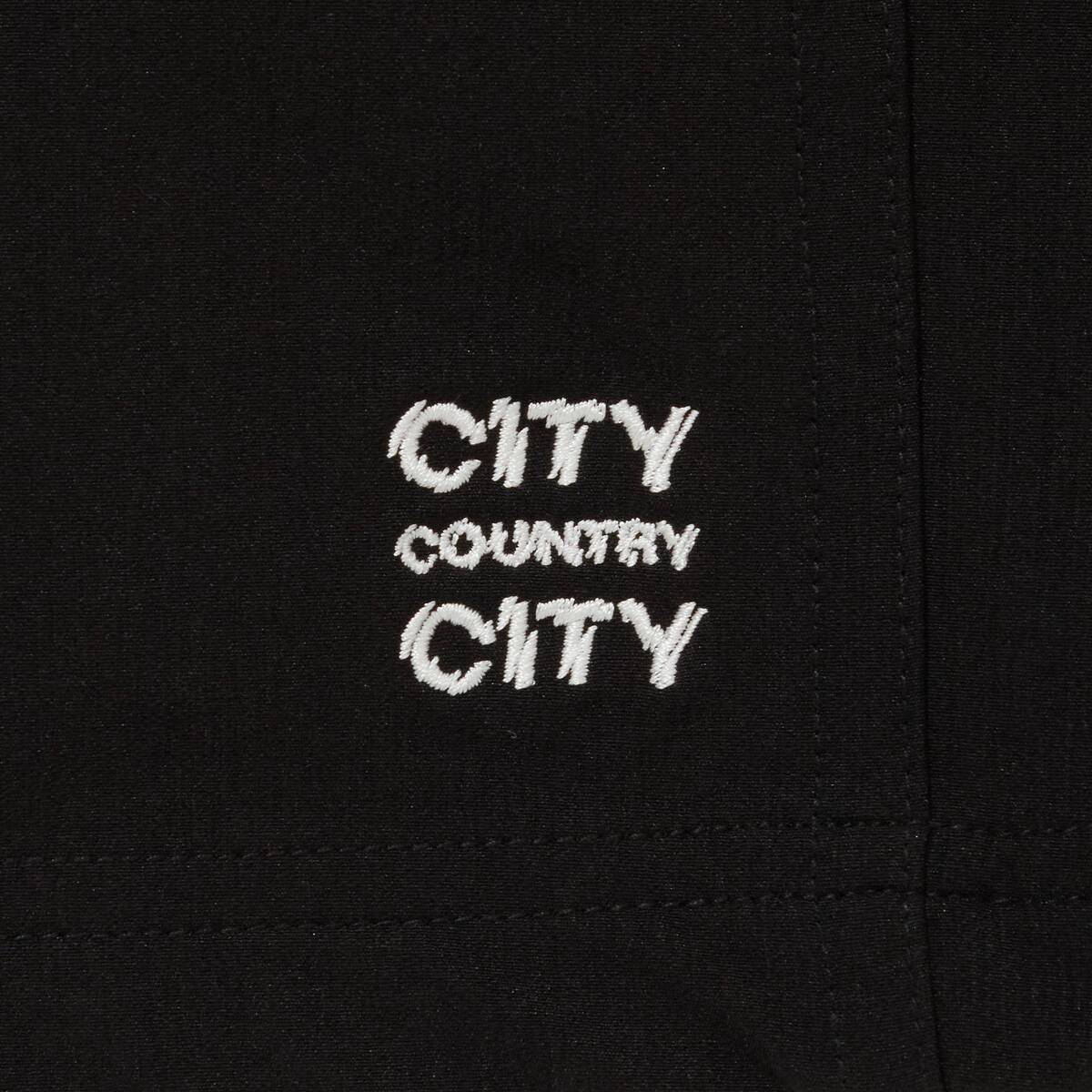 CITY COUNTRY CITY Stretch Easy Short Pants -black - 画像3枚目