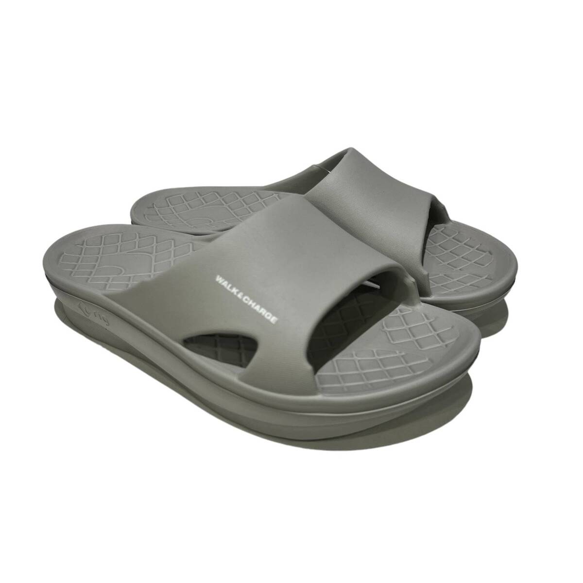 rig footwear slide 2.0 recovery sandals -gray 1