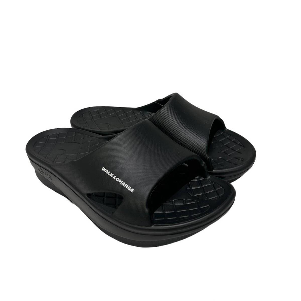 rig footwear slide 2.0 recovery sandals -black 1