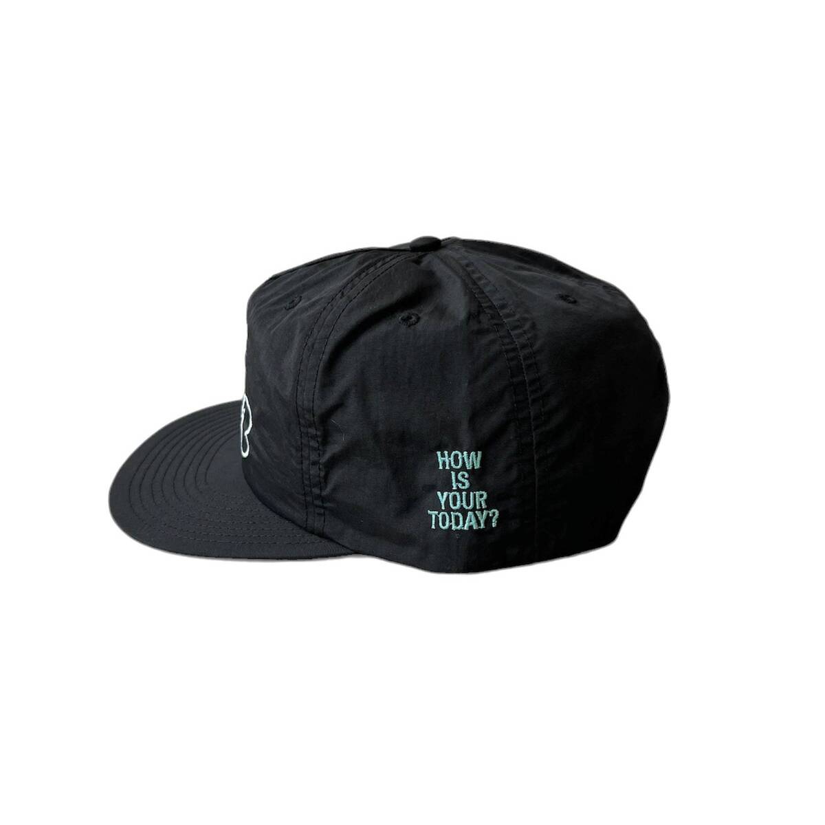 TODAY edition MY PACE Nylon Cap -black - 画像3枚目