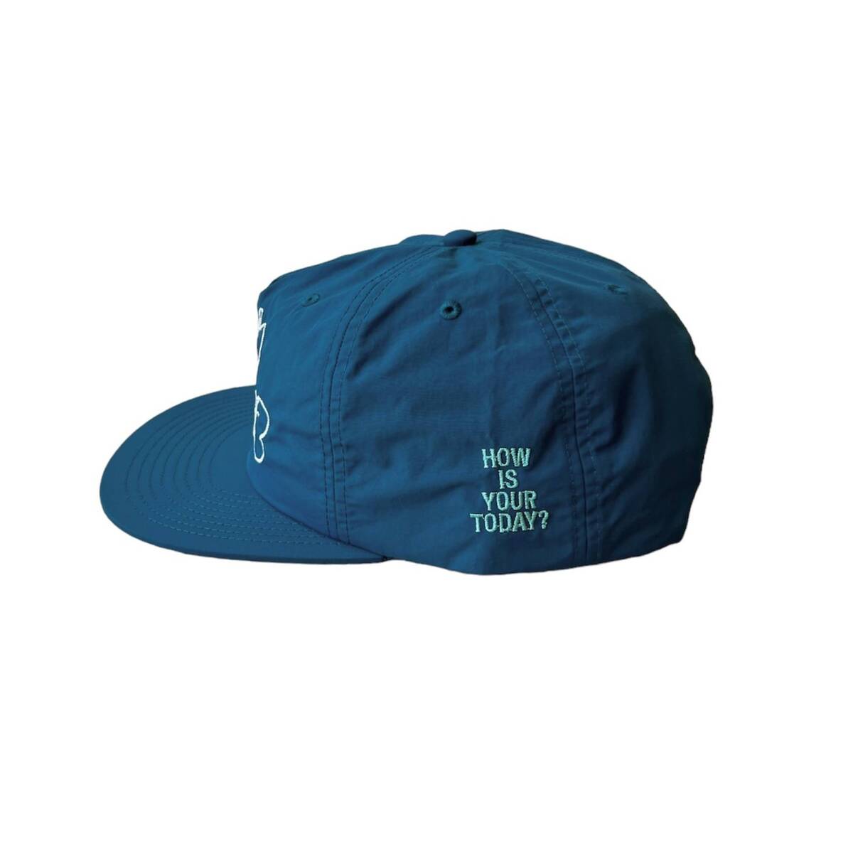 TODAY edition MY PACE Nylon Cap -blue green - 画像3枚目