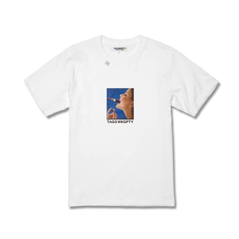 TAGS WKGPTY Rouge Tee white 1