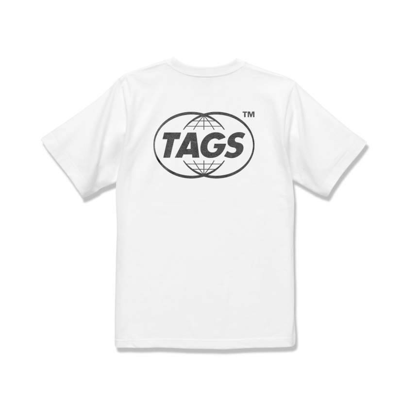 TAGS WKGPTY TAGS™️ Tee white - 画像2枚目