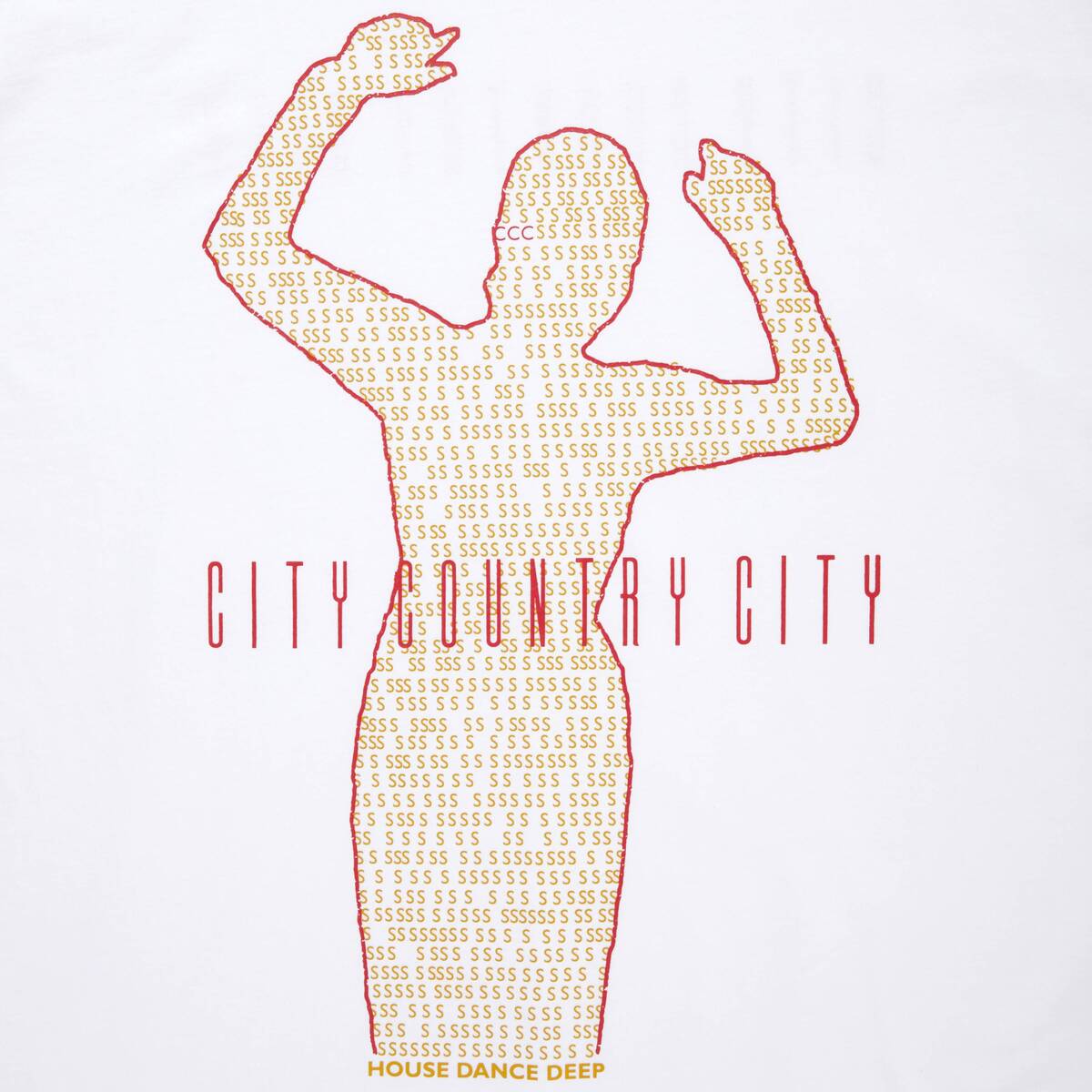 CITY COUNTRY CITY cotton T-Shirts Dance - 画像3枚目