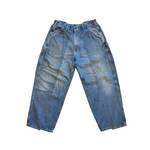 OLDPARK baggy painter pants blue-L 1