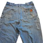 OLDPARK baggy painter pants blue-L 3