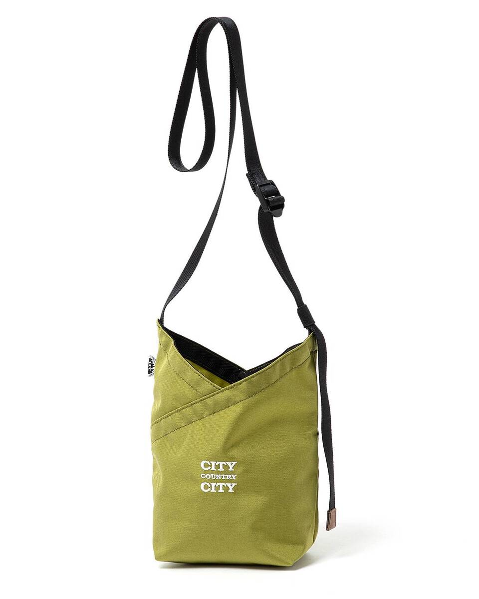 CITY COUNTRY CITY x hobo azuma shoulder bag nylon oxford - 画像4枚目