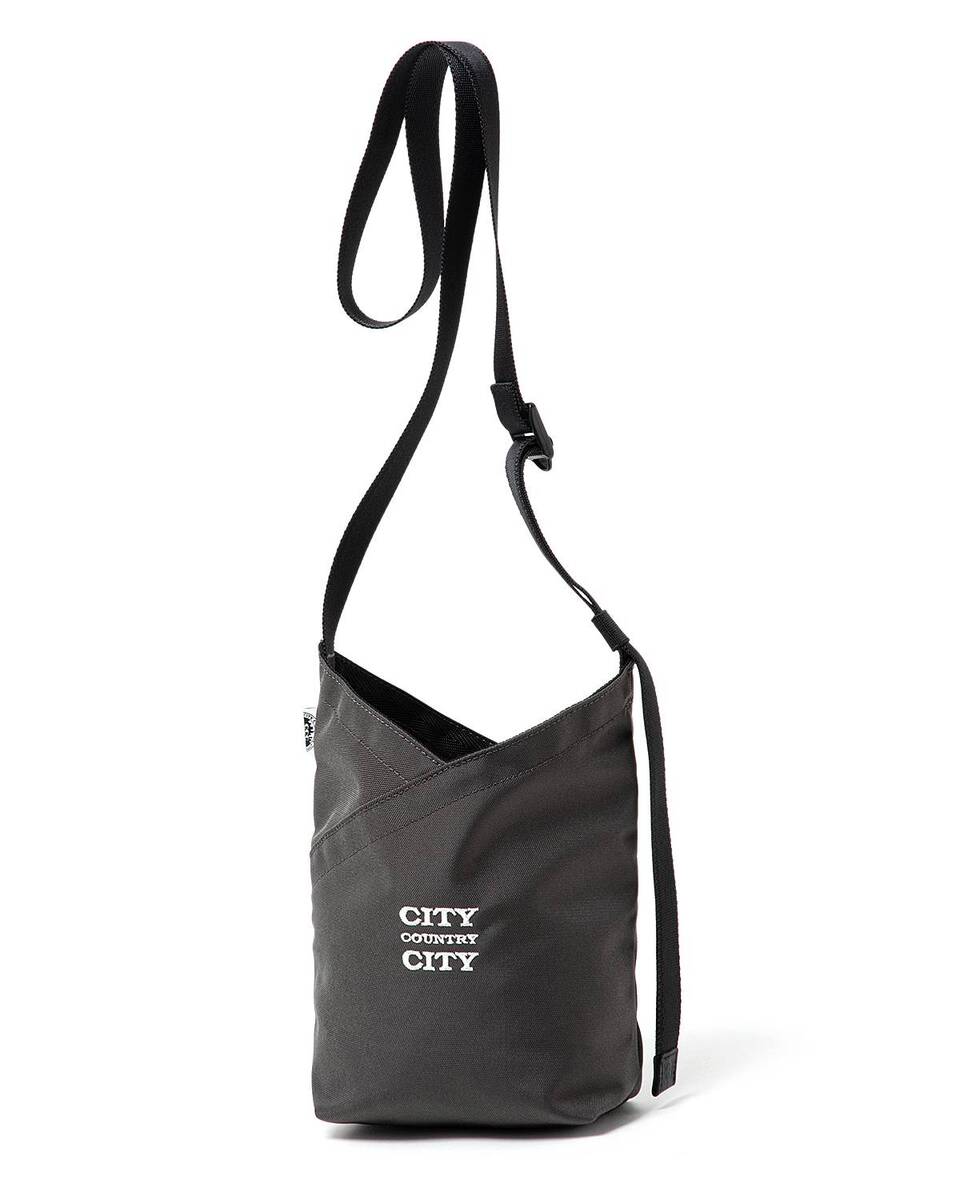 CITY COUNTRY CITY x hobo azuma shoulder bag nylon oxford - 画像3枚目