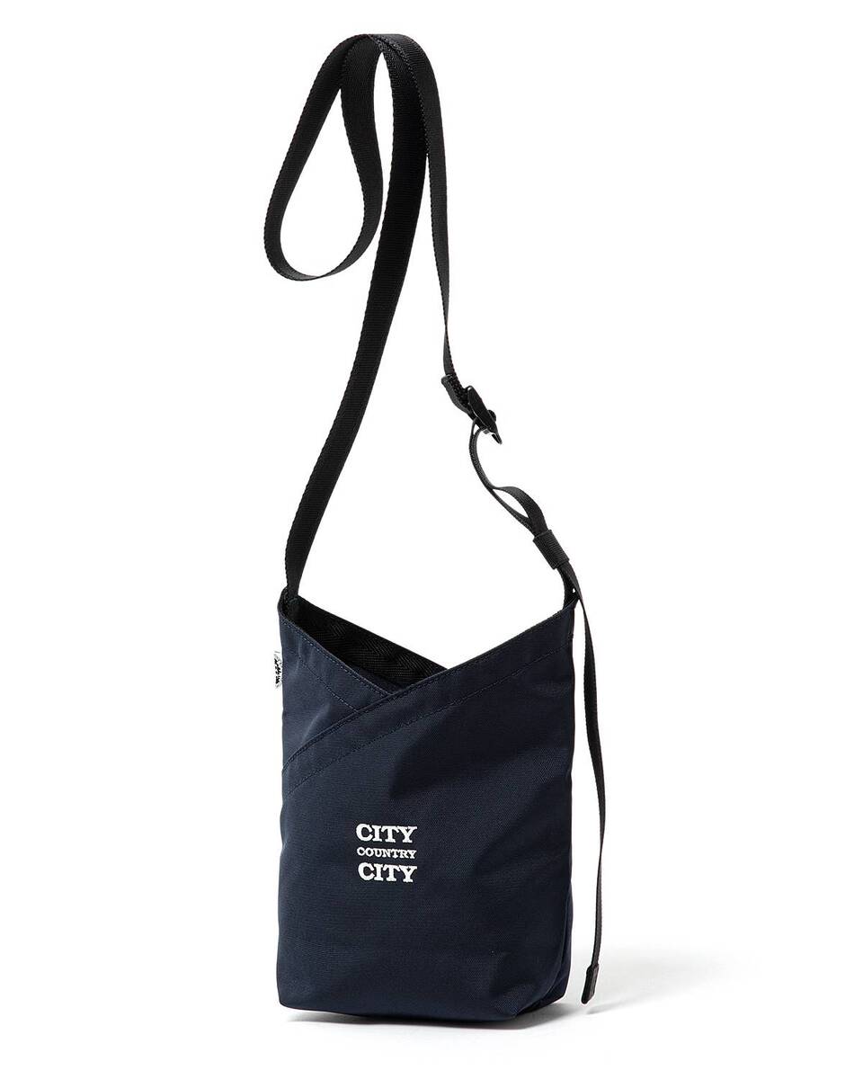 CITY COUNTRY CITY x hobo azuma shoulder bag nylon oxford - 画像2枚目