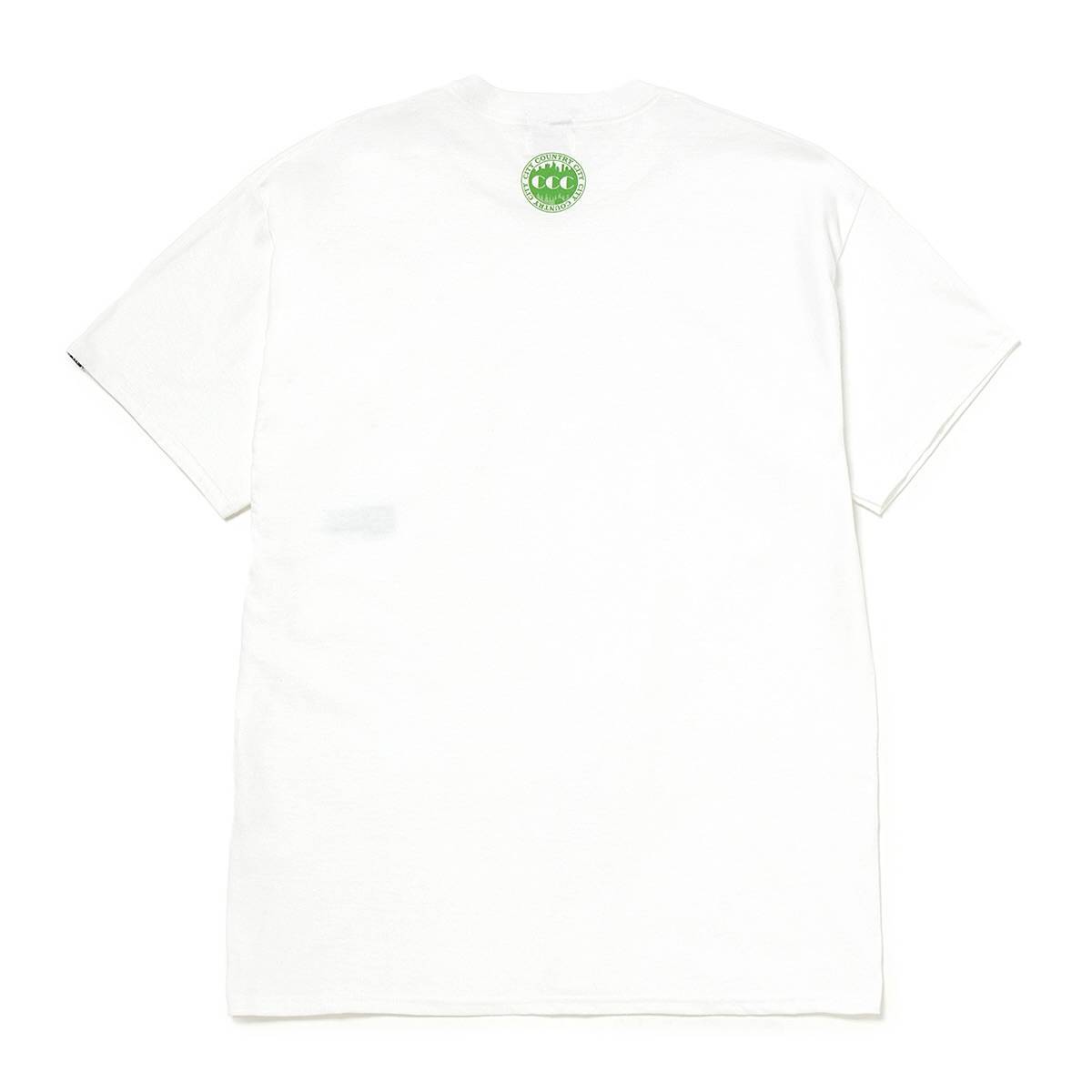 CITY COUNTRY CITY x hobo embroided logo cotton pocket T-shirt - 画像3枚目