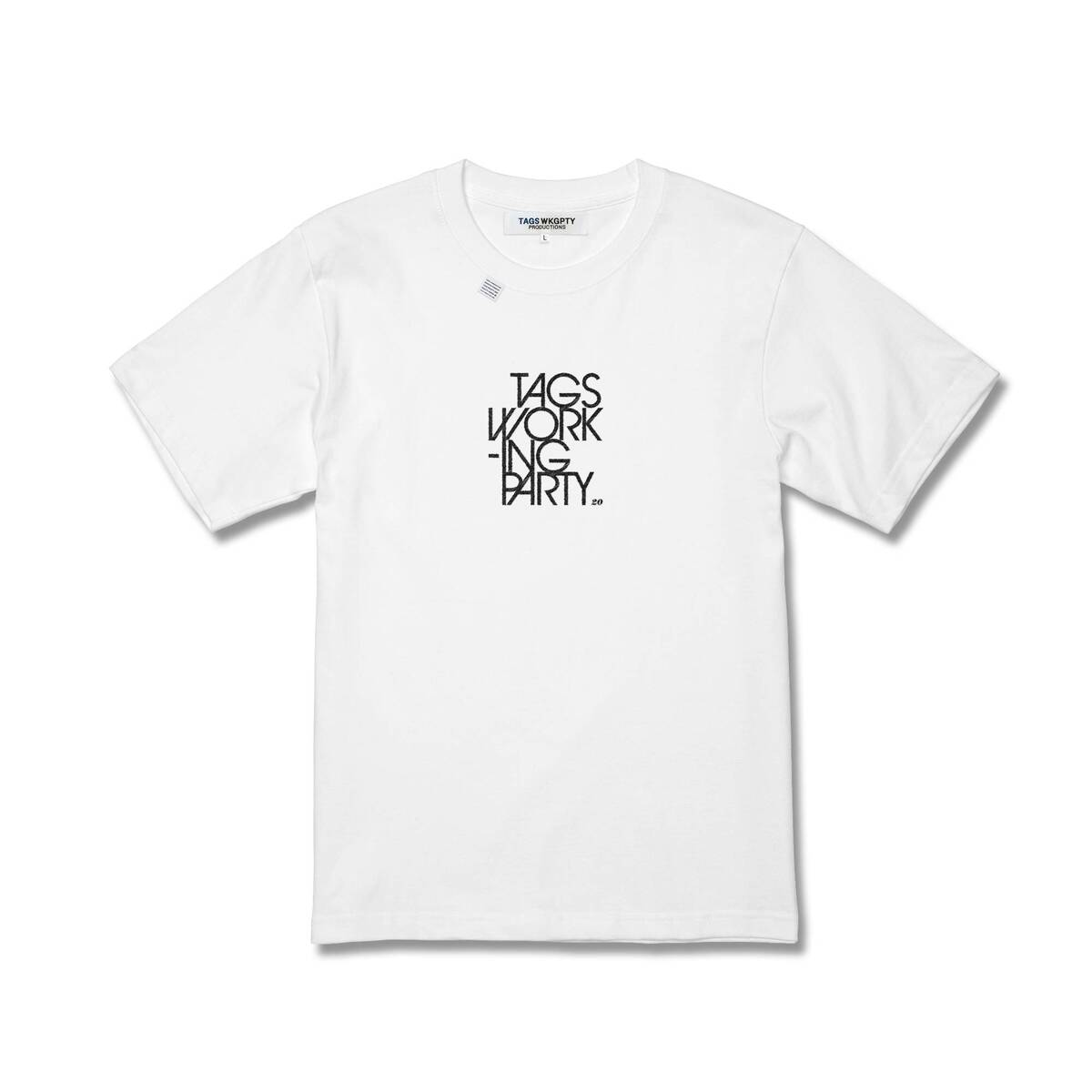 TAGS WKGPTY Avant Embroidery Tee - 画像1枚目