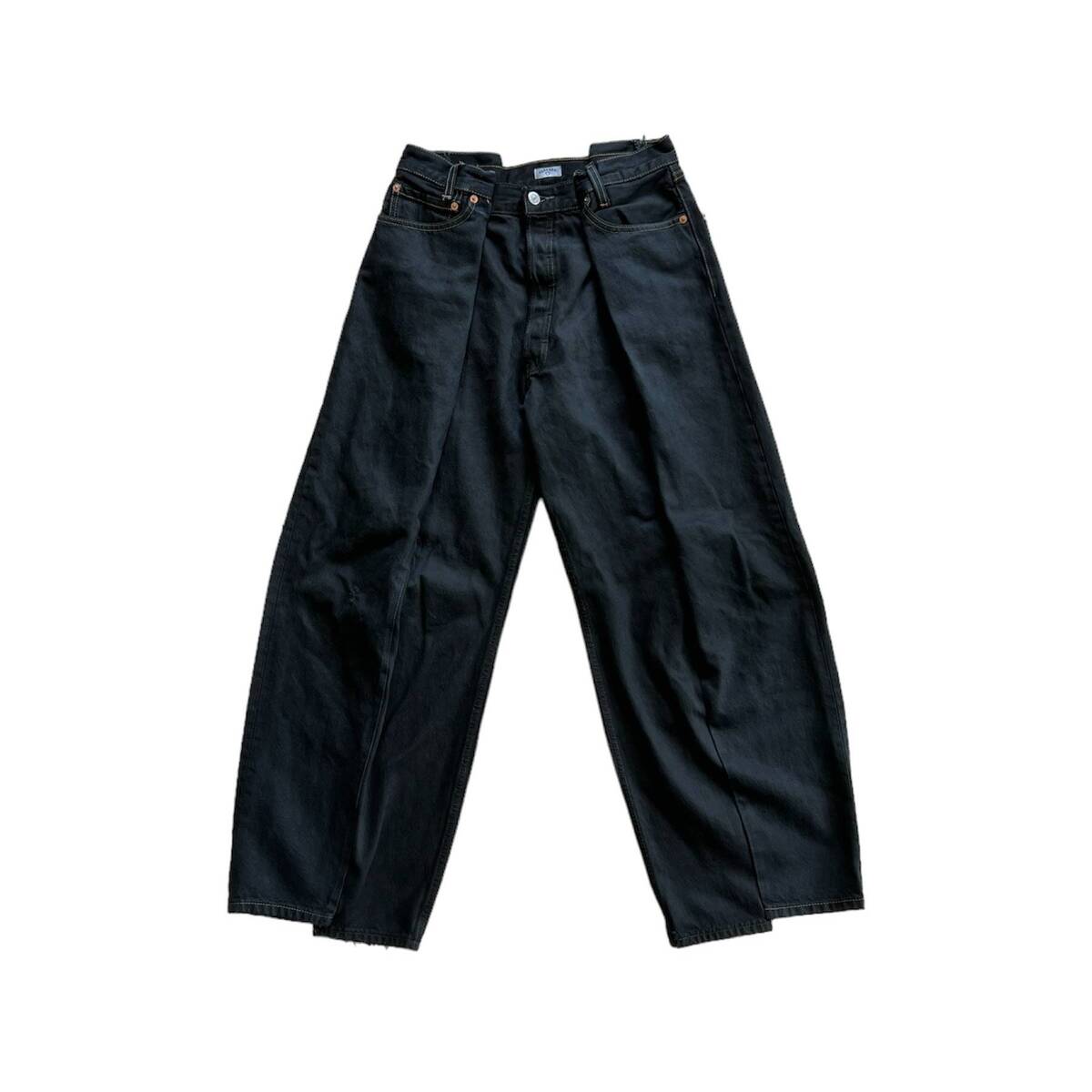 OLDPARK 4 tuck jeans black 1