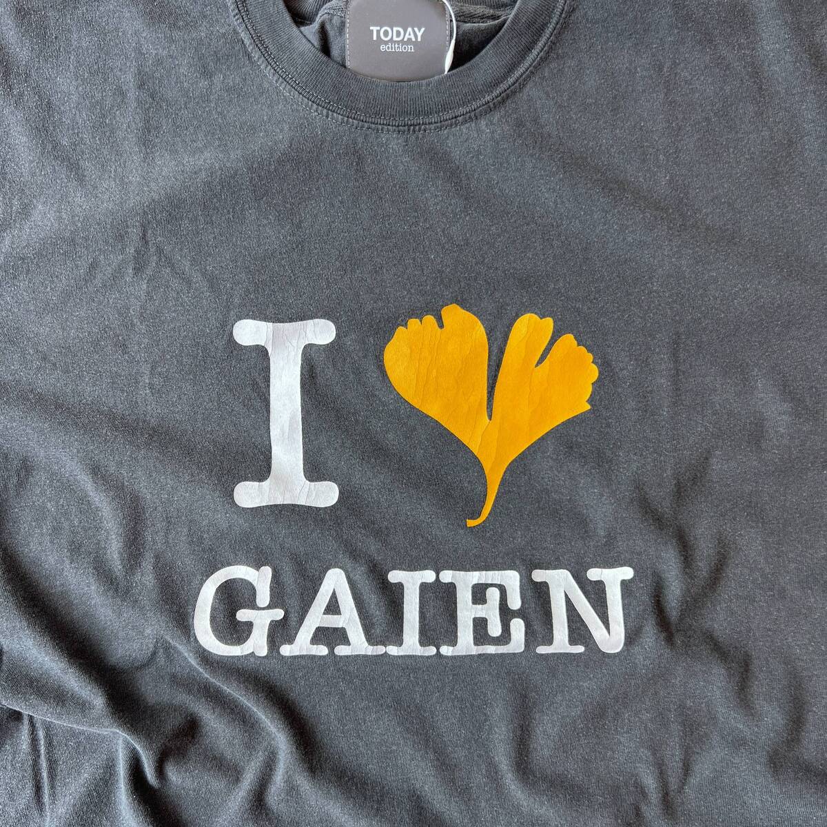 TODAY edition I LOVE GAIEN SS T-shirts - 画像2枚目