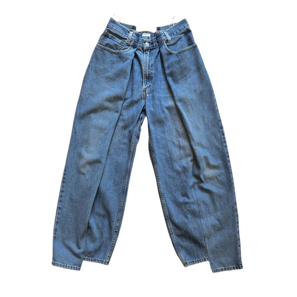 OLDPARK 4 tuck jeans blue -S - 画像3枚目