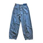 OLDPARK 4 tuck jeans blue -M 2