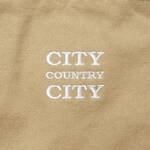 CITY COUNTRY CITY canvas zip up jacket -coffee 2